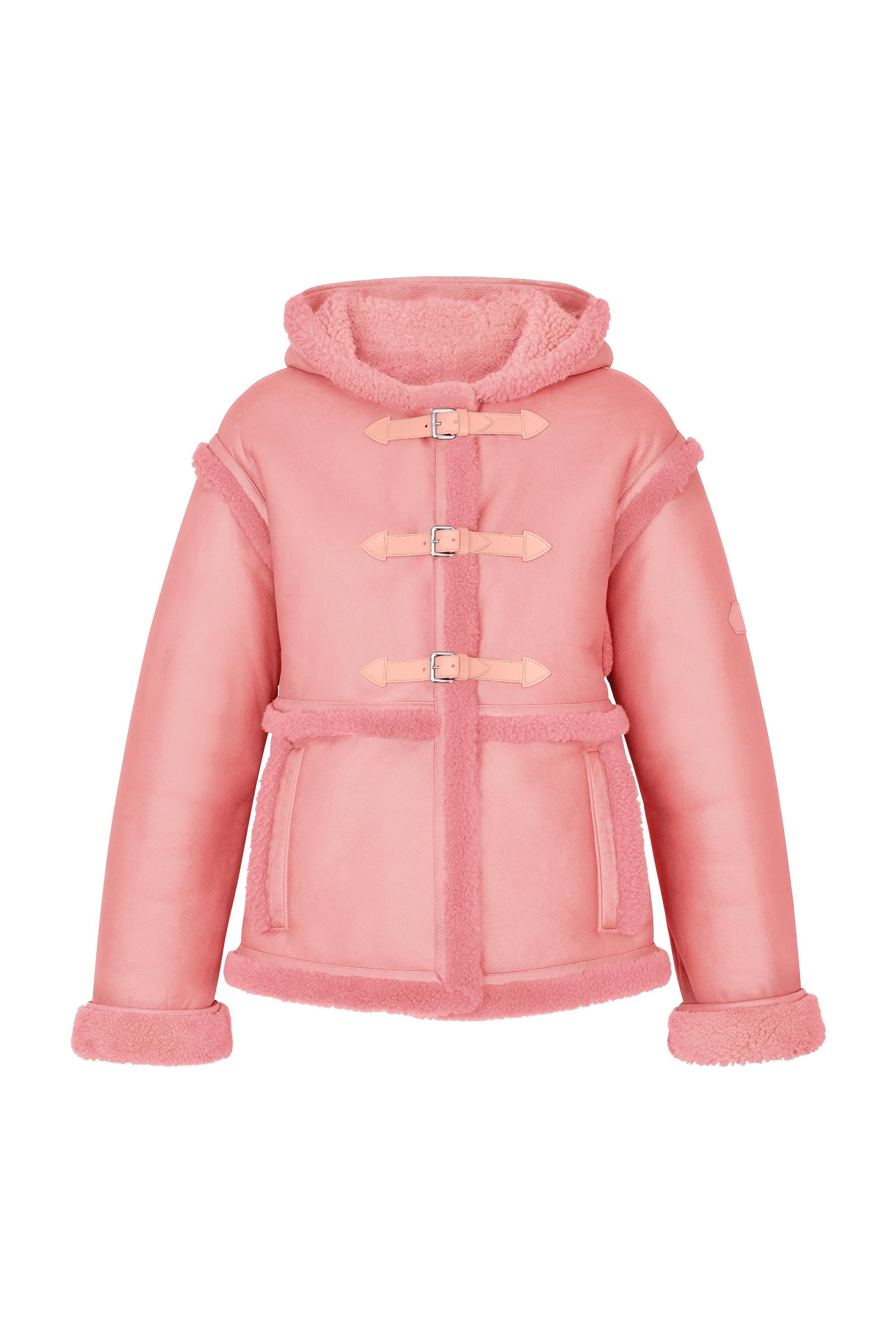 womens short duffle coat with hood