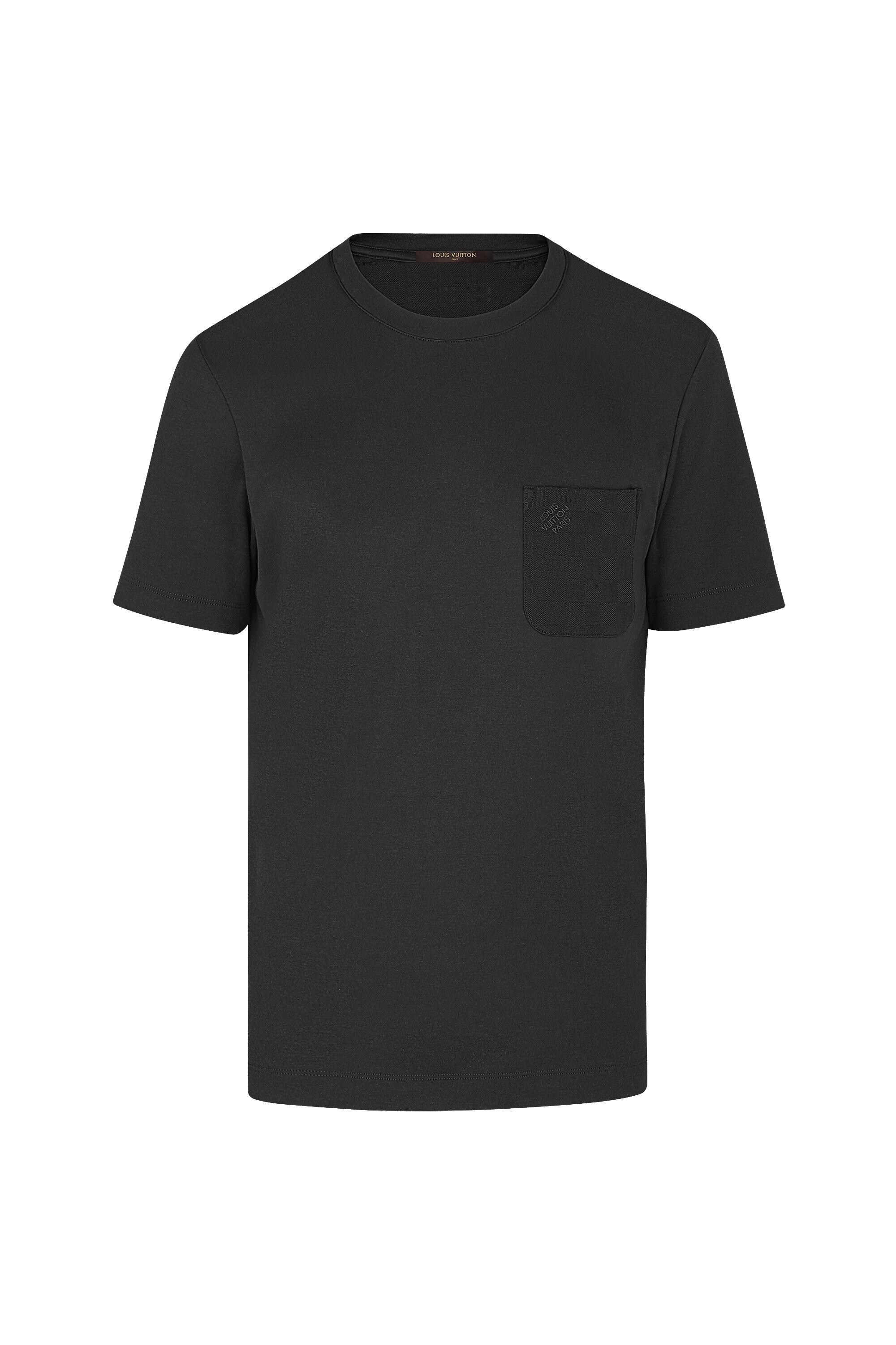 black t shirt pocket